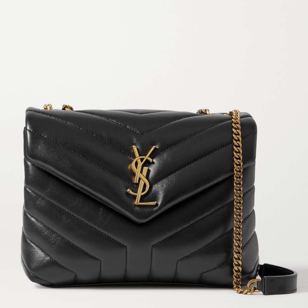 YSL SAINT LAURENT Loulou "Y" Small Quilted Leather Shoulder Bag MSRP $3,500 - Picture 13 of 16